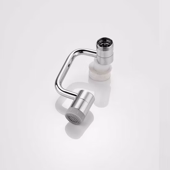 ホット販売 1080 度新しいロボットアームエアレーターユニバーサル延長ノズル防沫クリーニングロボットアーム蛇口エクステンダー