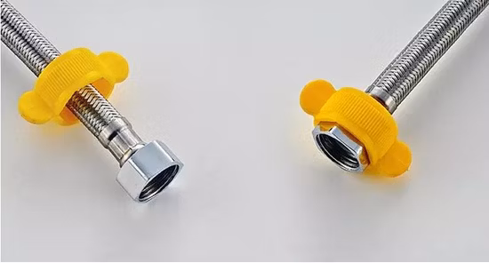 304 ステンレス鋼ダブルロックシャワーホース浴室用