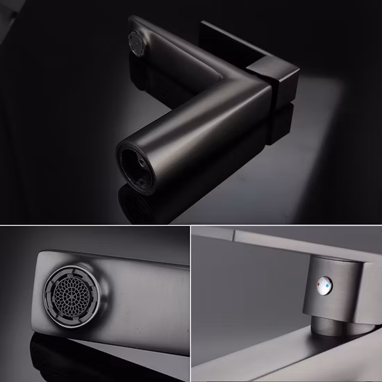 Tiema 衛生用品単穴滝蛇口浴室キッチン真鍮ミキサータップシンク蛇口カスタムモデル